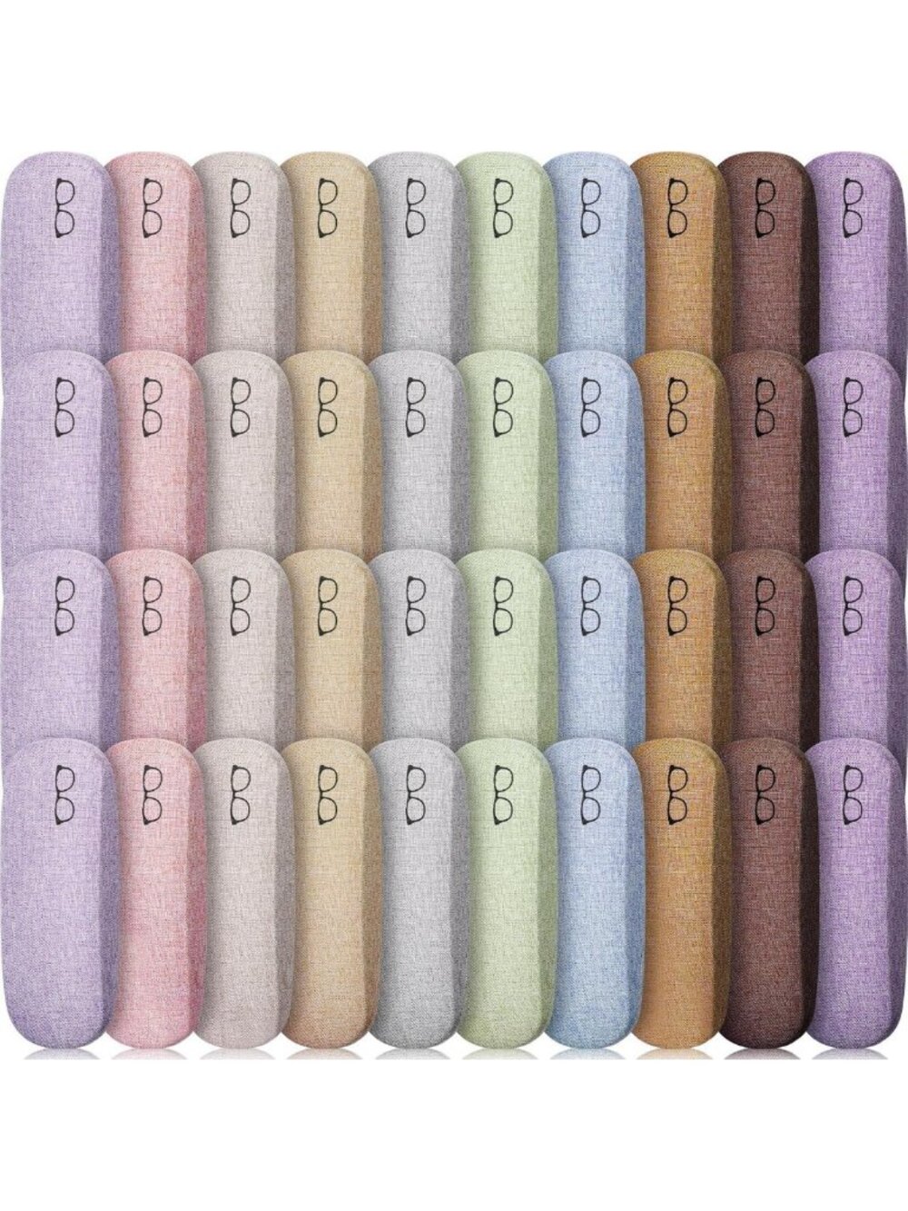Durable Hard Shell Glasses Case - Stylish, Protective, Lightweight & Bulk Pack